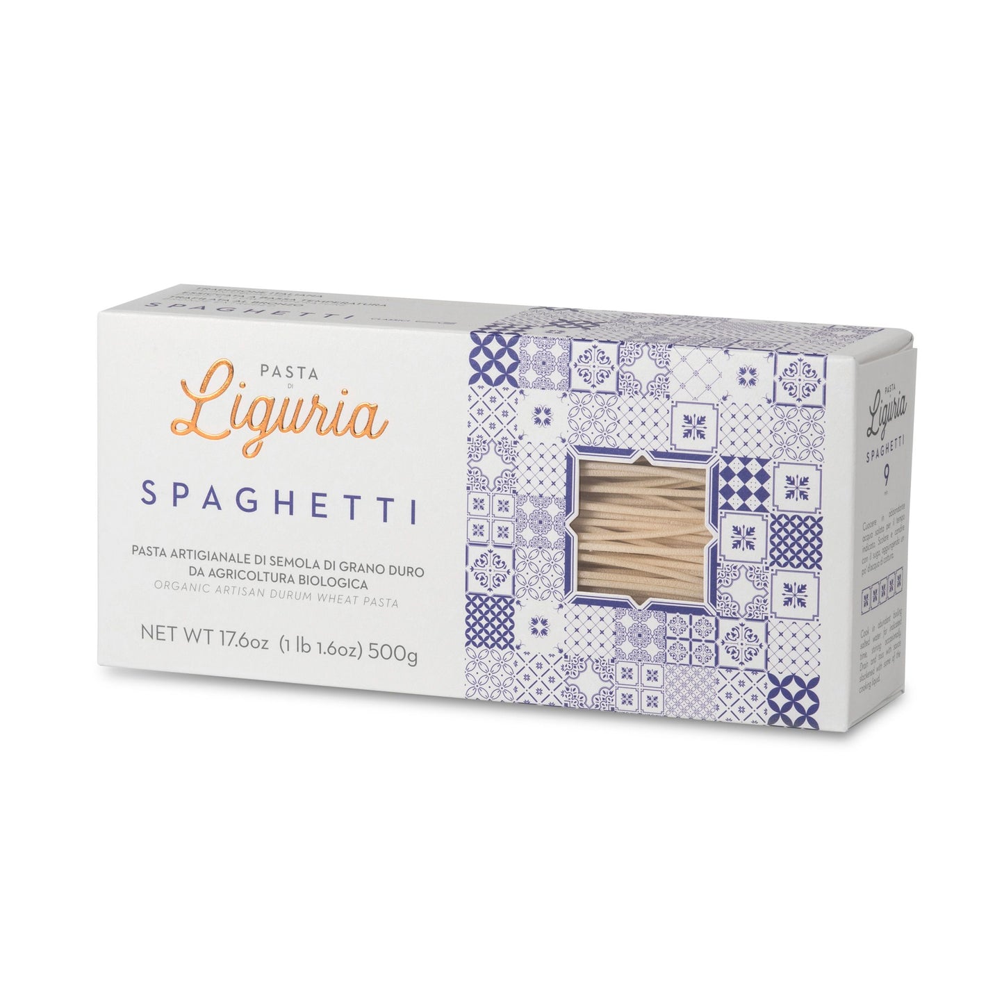Pasta di Liguria Spaghetti Bio – klasyczna włoska pasta 500g - dostępny w hurtowni WT Hurt