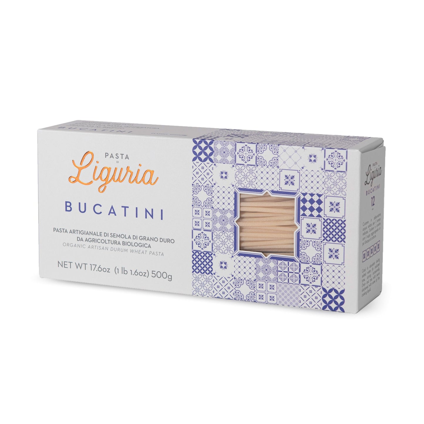 Pasta di Liguria Bucatini Bio – włoski makaron ekologiczny 500g - dostępny w hurtowni WT Hurt