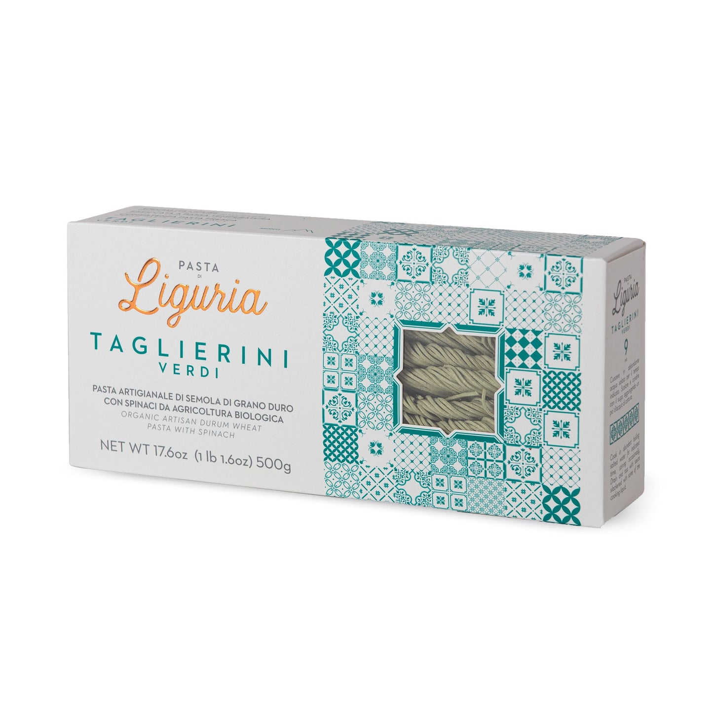 Pasta di Liguria Taglierini Verdi Bio – delikatna pasta ze szpinakiem 500g - dostępny w hurtowni WT Hurt