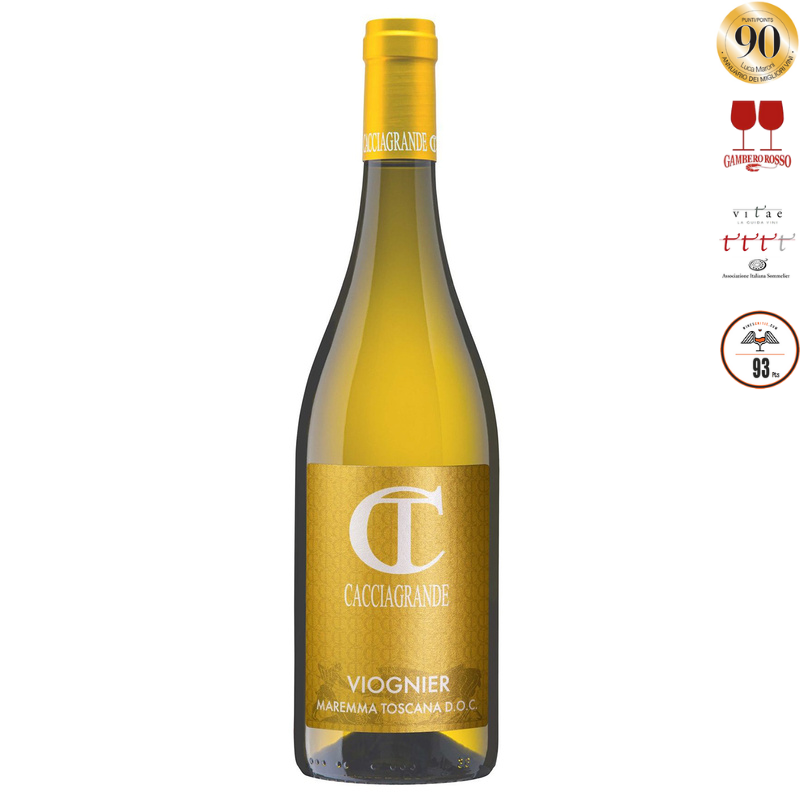 Cacciagrande Viognier Maremma Toscana DOC – Egzotyczna elegancja Toskanii