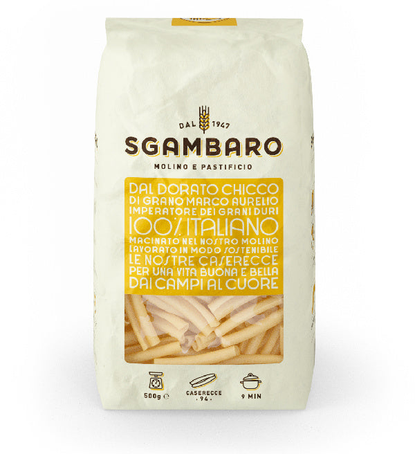 Pasta Sgambaro Casarecce n.94 – włoski makaron 500g - dostępny w hurtowni WT Hurt