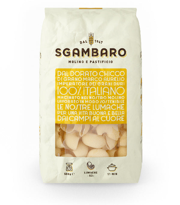 Pasta Sgambaro Lumache n.53 – włoski makaron 500g - dostępny w hurtowni WT Hurt