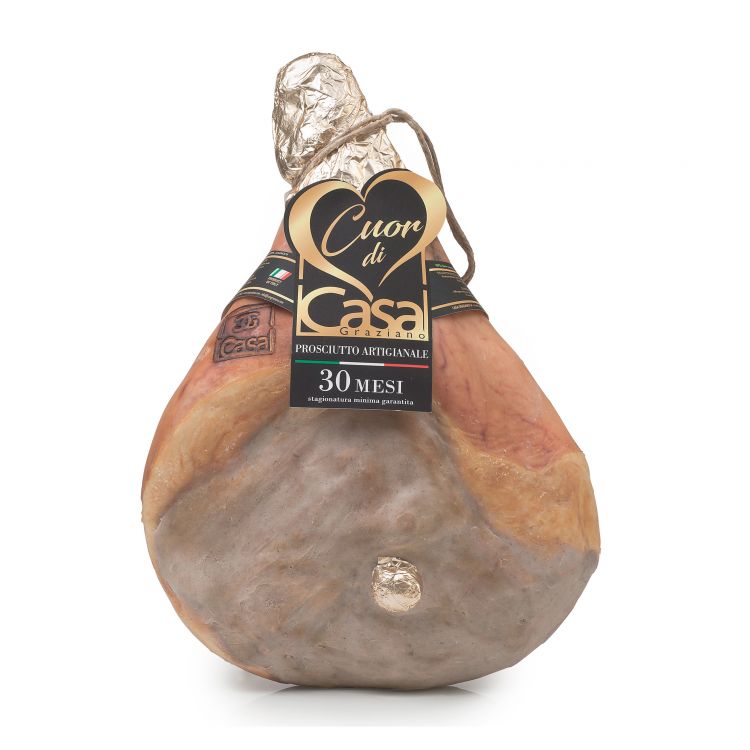 Prosciutto Crudo Cuor di Casa con Osso 30 Mesi - dostępny w  hurtowni WT Hurt