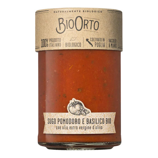 BioOrto Sugo Pomodoro e Basilico Bio - dostępny w  hurtowni WT Hurt