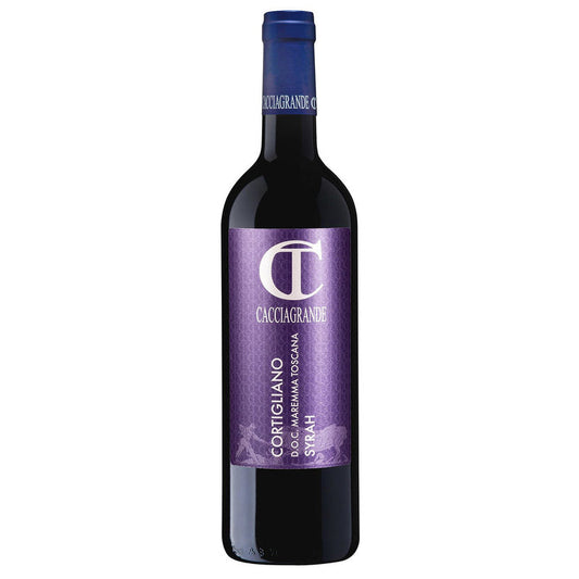 Cacciagrande Cortigliano Syrah Maremma Toscana DOC czerwone wino wytrawne