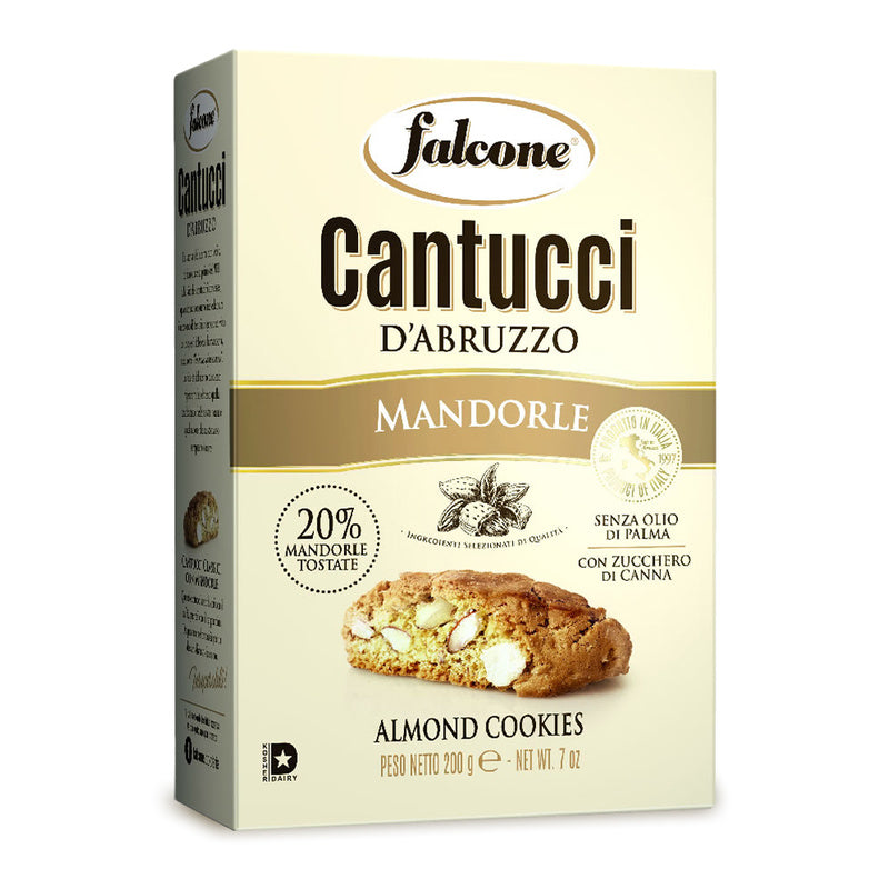 Falcone Cantucci Tradizionali Mandorle - kruche ciasteczka 200g - dostępny w  hurtowni WT Hurt