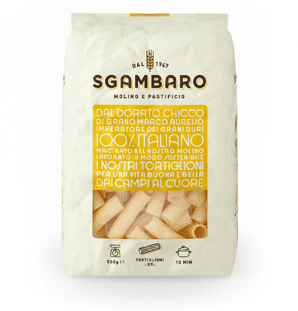 Pasta Sgambaro Tortiglioni n.89 – włoski makaron 500g - dostępny w  hurtowni WT Hurt