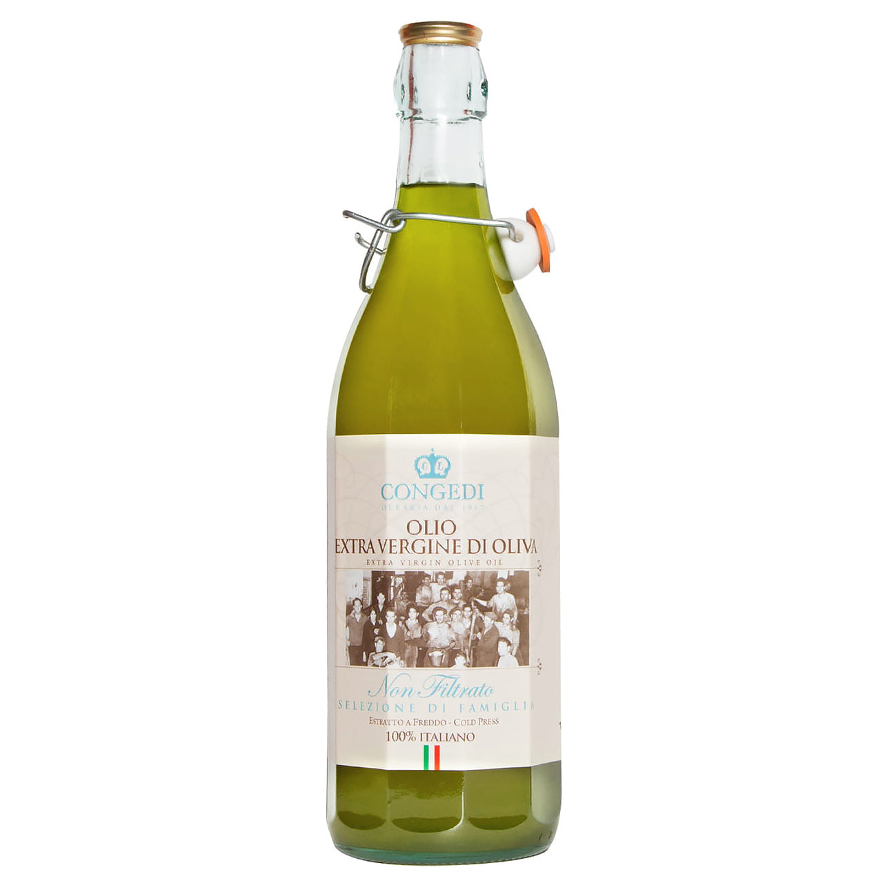 Congedi Olio Non Filtrato – Niefiltrowana oliwa z oliwek Extra Vergine 1000 ml - dostępny w  hurtowni WT Hurt