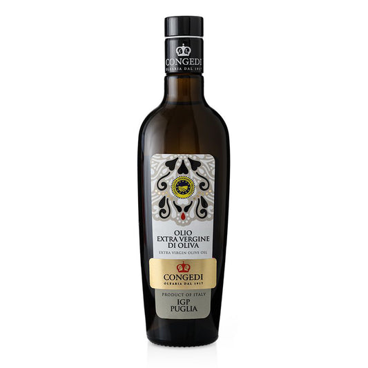 Congedi Puglia IGP – Apulijska oliwa z oliwek Extra Vergine 500 ml - dostępny w  hurtowni WT Hurt