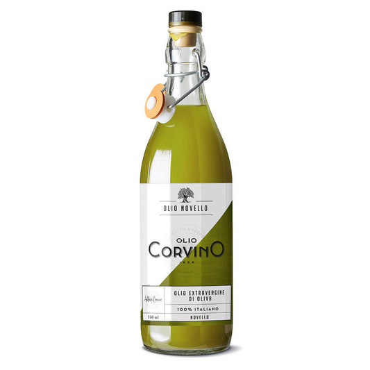 Corvino Olio di Oliva Novello – Niefiltrowana oliwa z oliwek Extra Vergine 750 ml - dostępny w  hurtowni WT Hurt